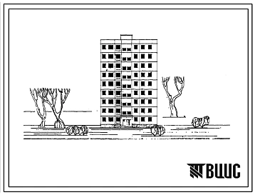 Типовой проект 92-013с 9-этажная торцевая левая блок-секция на 35 квартир для строительства в районах с сейсмичностью 7 баллов.