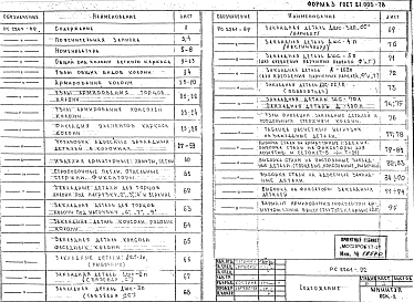 Альбом 1 Рабочие чертежи