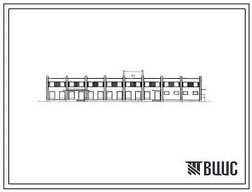 Типовой проект 284-5-10/74 Гостиница на 53 места, для строительства в 1В подрайоне, 2 и 3 климатических районах