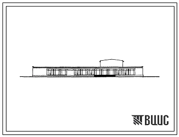 Типовой проект 274-31-4С Общественный центр для поселка на 500 жителей. Тип 1. (Вариант с несущими стенами из местных материалов с конструкциями по каталогу ИИ-03-3К). Для строительства в 3 и 4 строительно-климатических зонах, в районах с сейсмичностью 7