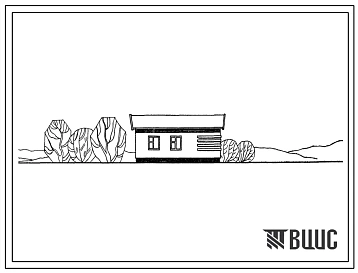 Типовой проект 184-52-123с 1-этажный 1-квартирный 5-комнатный жилой дом.