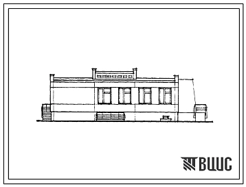 Типовой проект 252-9-37с Служба приготовления пищи инфекционной больницы на 150 коек в каркасно-панельных конструкциях ИИС-04.Для строительства в IV климатическом районе сейсмичностью 7 и 8 баллов.