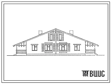 Типовой проект 184-188-12.2.87 1-этажный 2-квартирный жилой дом с 4-комнатными квартирами со стенами из кирпича. 1,2,3 уровни инженерного обеспечения. Для Нечерноземной зоны РСФСР.