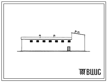 Типовой проект 801-105 Ферма откорма крупного рогатого скота на жоме на 2000 голов. Для строительства в районах с расчетной наружной температурой -20, -25 и -30?С. (Для 1, 3 и 5 проектно-строительных зон).