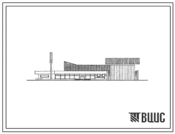 Типовой проект 264-13-83с Кинотеатр на 300 мест с киноплощадкой на 500 мест со стенами из кирпича.