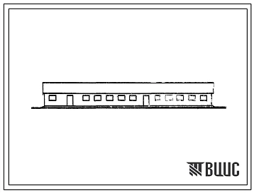 Типовой проект 803-63 Овчарня на 400 овцематок весеннего ягнения (стены кирпичные с неполным железобетонным каркасом).