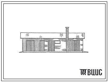 Типовой проект 194-000-441.13.86 Хозяйственная постройка (12-8). Ввод опубл. в И-11-86). Для Латвийской ССР