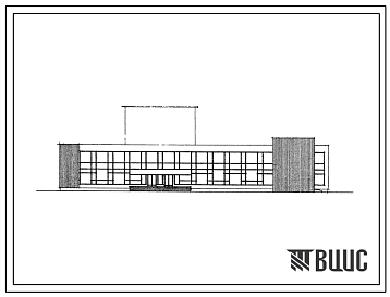 Типовой проект 264-12-100/73 Сельский дом культуры на 300 мест для строительства в 1В климатическом подрайоне, 2 и 3 климатических районах