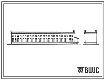 Типовой проект 816-76/70 Центральная ремонтная мастерская для хозяйств с парком 200 тракторов.