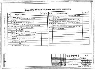 Альбом 9 Задание заводу на изготовление щитов