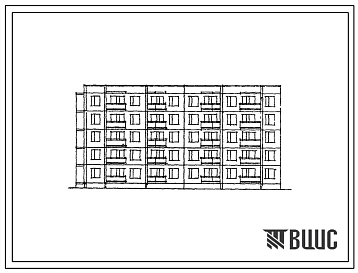 Типовой проект 83-05 Пятиэтажная блок-секция торцевая левая на 30 квартир (однокомнатных 1Б-10, двухкомнатных 2Б-12, трехкомнатных 3А-8). Для строительства в 3Б климатическом подрайоне сейсмичностью 7 баллов.