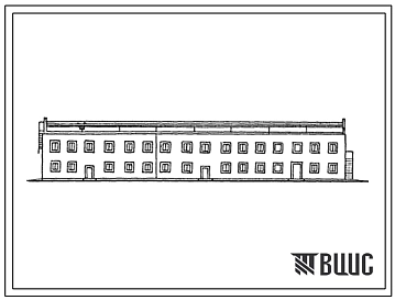 Типовой проект 816-1-60с.84 Центральная ремонтная мастерская для хлопкосеющих хозяйств с парком 100 тракторов (2700 га пашни). Стены кирпичные.