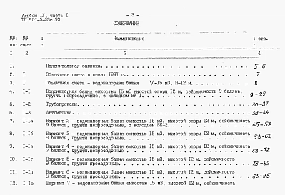 Альбом 4 Сметы. Часть 1. Башня ВБР-15У-12с. Часть 2. Башня ВБР-25У-12с. Часть 3. Башня ВБР-25У-15с. Часть 4. Башня ВБР-50У-18-1с. Часть 5. Башня ВБР-50У-18-2с.