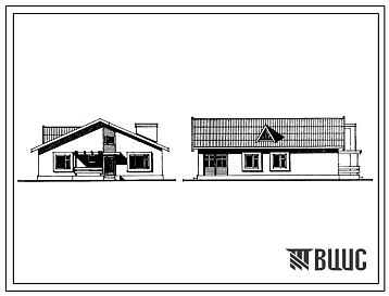 Типовой проект 184-24-289.13.88 Одноквартирный одноэтажный жилой дом с 4-комнатной квартирой (для индивидуальных застройщиков южных районов УССР)
