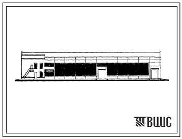Типовой проект 816-212 Станция технического обслуживания 600 грузовых автомобилей с использование служб Р/О «Сельхозтехника»