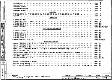 Альбом 1 Рабочие чертежи