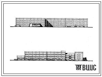 Типовой проект 252-1-64с Главный корпус инфекционной больницы на 150 коек в конструкциях ИИС-04. Для строительства в IV климатическом районе сейсмичностью 7 и 8 баллов.