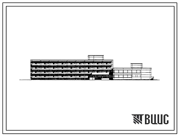 Типовой проект 252-3-16 Профилакторий на 202 места. Для строительства в IВ климатическом подрайоне, II и III климатических районах.