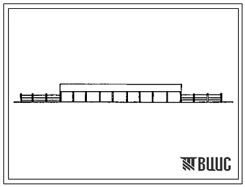 Типовой проект 804-2-76.90 Передвижной пункт доения на 50 кобыл. Размеры здания - 24,2x45 м. Расчетная температура: -20, -30°С. Стойки и прогоны - металлические