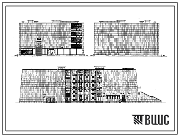 Типовой проект X-11 Двухзальный кинотеатр на 1600 мест для строительства в г. Москве (Х-11)