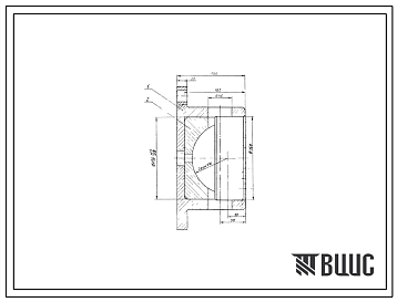 Шифр ГУСП-400-160.000 Опора передняя ГУСП-400-160.000