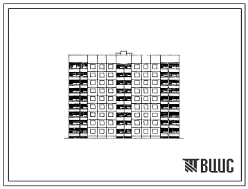 Типовой проект 90.1-086.85 Девятиэтажная блок-секция рядовая с торцевыми окончаниями на 90 квартир для малосемейных. Для строительства в г.Ульяновске, Воронеже, Иваново, Калининграде, Тамбове