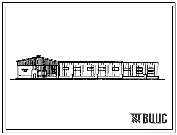 Типовой проект 816-9-53.89 Склад запасных частей вместимостью 1 тыс. т с поэтапным строительством хранилищ по 0,25 тыс. т с применением легких металлических конструкций (схема грузопереработки - проходная). Предназначен для приема и хранения запасных част