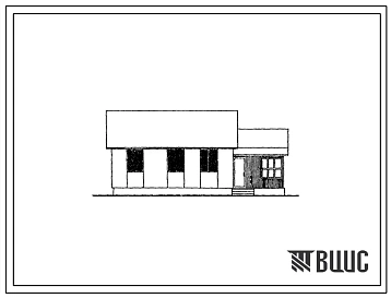 Типовой проект 183-52-182 Одноэтажный одноквартирный пятикомнатный жилой дом типа 5А.