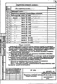 Альбом 1 Рабочие чертежи