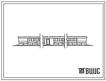 Типовой проект 806-2-13.84 Закрытый шед на 136 клеток. Содержание нутрий - в клетках на выгулах. Раздача кормов, поение, удаление навоза – механизированы. Размеры шеда - 3,0x105 м. Расчетная температура: -10°С. Стены - панельные асбестоцементные. Покрытие