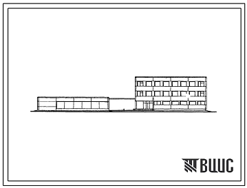 Типовой проект 805-327 Здание управления для крупных птицефабрик