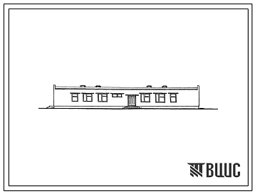 Типовой проект 224-9-66с.2 Блок учебных мастерских для трудового обучения на 4 помещения. Для строительства в 4А и 4Г климатических подрайонах сейсмичностью 7 и 8 баллов.