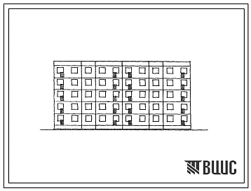 Типовой проект 90-012 Пятиэтажная 20-квартирная (трехкомнатных 3Б-10, четырехкомнатных 4Б-10) блок-секция рядовая-торцевая широтной ориентации. Для строительства во 2 и 3 климатических районах и 1В климатическом подрайоне.