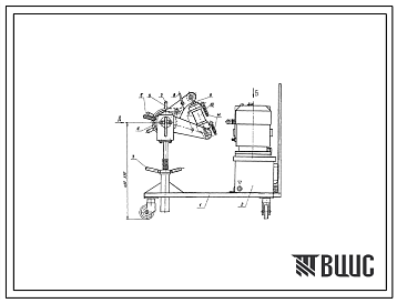 Шифр ГГБГ-3.ПС Гайковерт гидравлический буксовой гайки типа  ГГБГ-3
