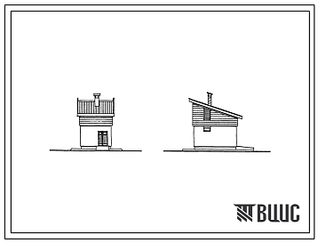 Типовой проект 193-000-719м.87 Хозяйственные постройки. Помещение для содержания скота.