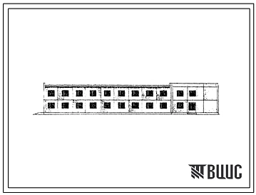 Типовой проект 221-9-110с Интернат (спальный корпус) на 160 мест при общеобразовательных школах для строительства во 2В и 3В климатических подрайонах сейсмичностью 8 и 9 баллов