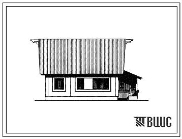 Типовой проект 141-83-40/1.2 Жилой дом мансардный одноквартирный четырехкомнатный.