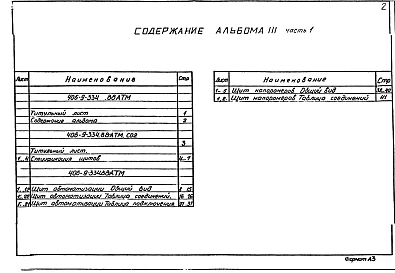 Альбом 3 Задания заводу-изготовителю. Часть 1 - Щиты автоматизации