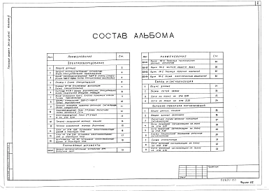 Альбом 3 Электрооборудование, связь и сигнализация. Охранно-пожарная сигнализация