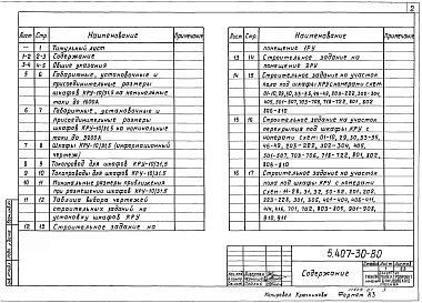 Выпуск 0 Материалы для проектирования