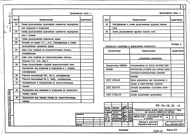 Альбом 1 Архитектурно-строительные чертежи. Чертежи по инженерному оборудованию
