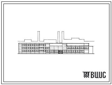 Типовой проект 222-1-322 Десятилетняя общеобразовательная школа на 40 классов (1568 учащихся) с группами продленного дня для строительства во 2 и 3 климатических районах