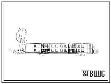 Типовой проект 111-43-3 Двухэтажный двухсекционный дом на 16 квартир (однокомнатных 1А-4, двухкомнатных 2Б-8, трехкомнатных 3А-4). Для строительства во 2 и 3 климатических районах.