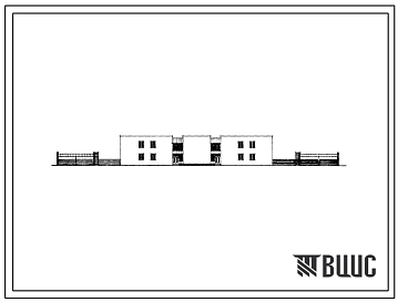 Типовой проект 214-2-121с Детские ясли-сад на 160 мест, со стенами из кирпича, для строительства в 4А и 4Г климатических подрайонах сейсмичностью 9 баллов