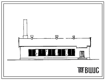 Типовой проект 224-9-19 Столовая на 80 посадочных мест для школ. Стены из кирпича.