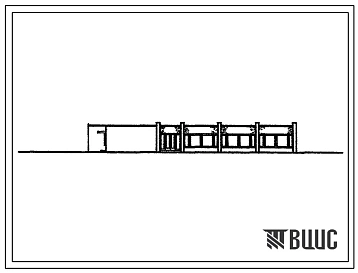 Типовой проект 274-22-44 Закусочная общего типа на 100 мест. Для строительства в 1В климатическом подрайоне, 2 и 3 климатических районах
