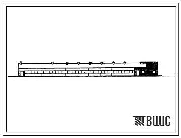 Типовой проект 801-4-89.84 Здание для содержания 410 телок в возрасте от 2,5 до 6 месяцев