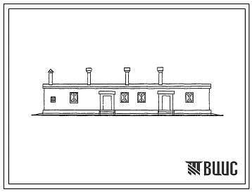 Типовой проект 817-71с Служебно-бытовое здание на 30 человек для животноводческих и птицеводческих ферм. Для строительства в районах с сейсмичностью 7, 8 и 9 баллов.