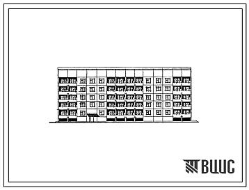Типовой проект 161-121-137.13.87 5-этажное общежитие на 157 мест для рабочих и служащих (для строительства в Ленинградской области)