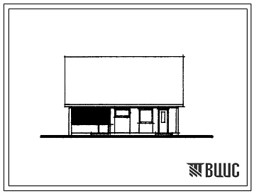 Типовой проект 181-000-151 Одноквартирный мансардный четырехкомнатный жилой дом. Для индивидуальных застройщиков. Для строительства в сельской местности Латвийской ССР.